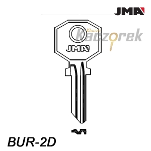 JMA 124 - klucz surowy - BUR-2D